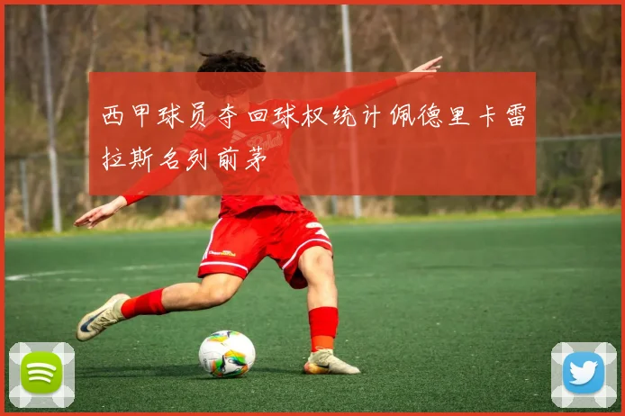 西甲球员夺回球权统计佩德里卡雷拉斯名列前茅